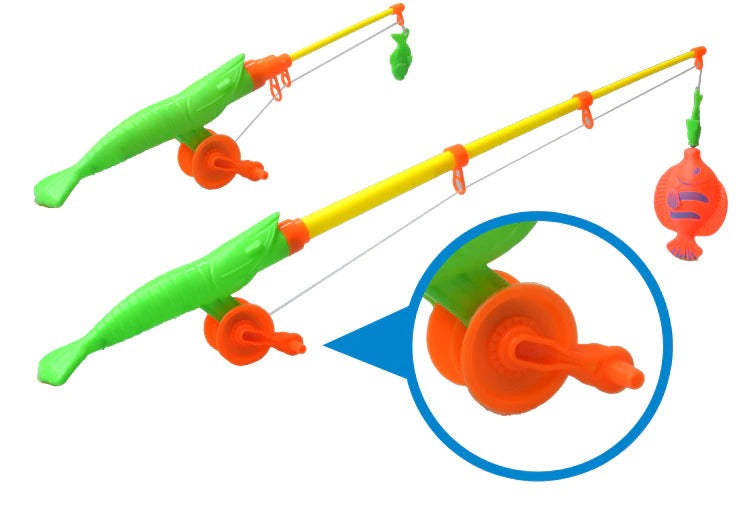 Catch And Count Fishing Magnet Pole Game And Toy