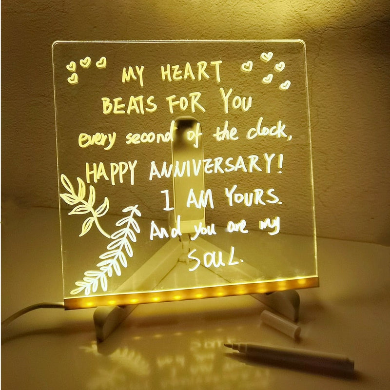 LED Drawing Board with Colors