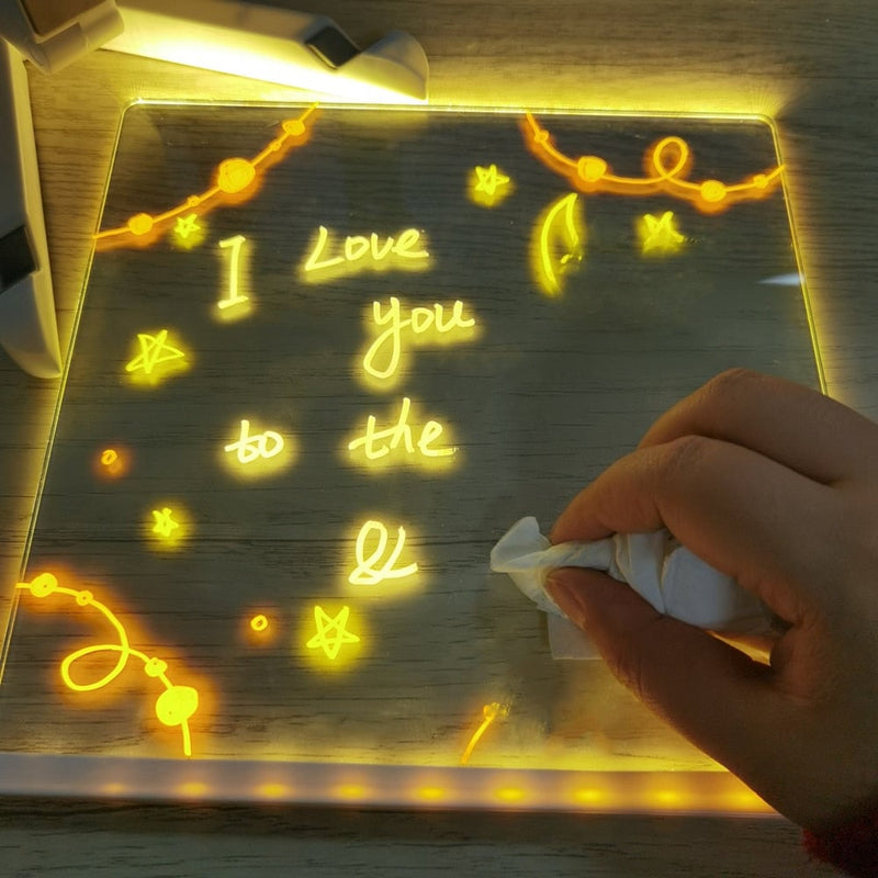 LED Drawing Board with Colors