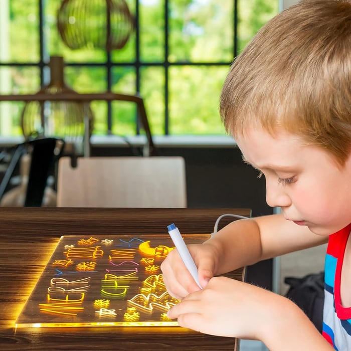 LED Drawing Board with Colors