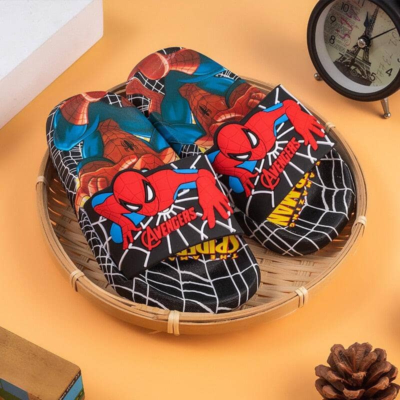 Chinelo Infantil Homem Aranha - Spider SPT_82 Villa Kids Preto 22-23 