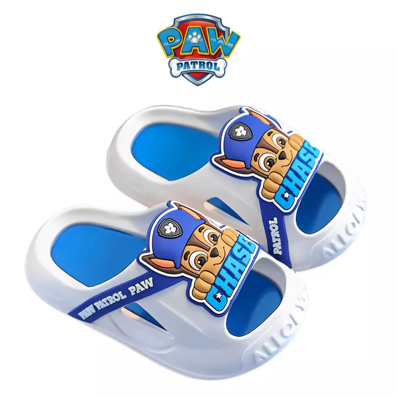 Chinelo Infantil Patrulha Canina SPT_53 Villa Kids Branco | Chase 22-23 