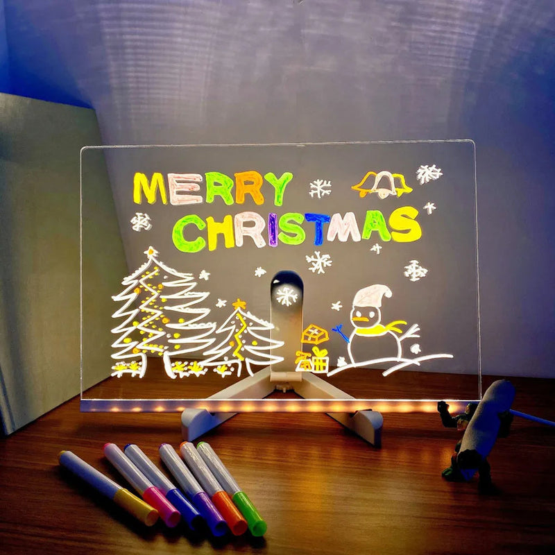 LED Drawing Board with Colors