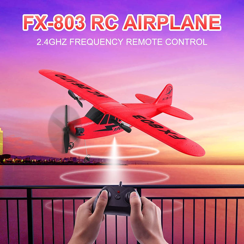 2.4GHz RC Plane FX-803, Gyro, EPP Glider for Kids & Adults