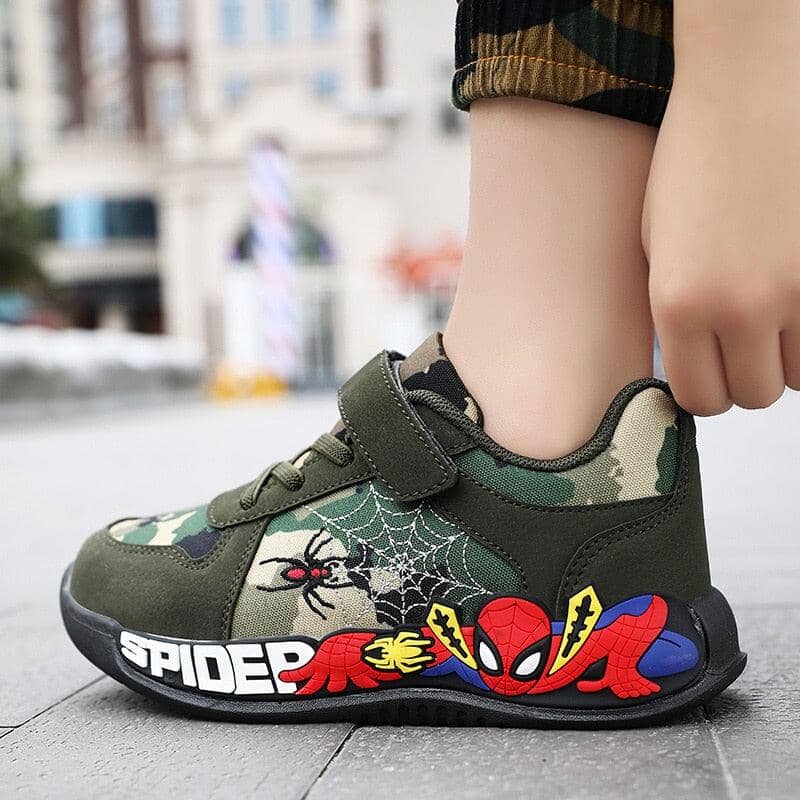 Tênis Infantil Homem - Aranha Camuflado SPT_79 Villa Kids Camuflado 2 26-27 